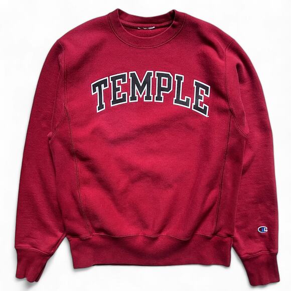Champion Other - Vintage Champion Reverse Weave Temple University College Crewneck Sweatshirt M